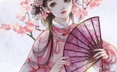 淡雅女子古风图片,古风女子淡妆浓抹总相宜