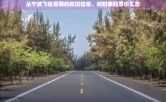 宁波到昆明航班表实时航班动态查询