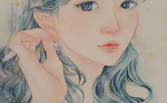 水彩小姐姐头像图片大全,小姐姐头像图片大全赏析