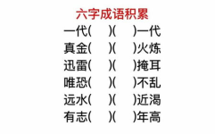 六字成语最火的一句,探寻最火一句的传奇魅力